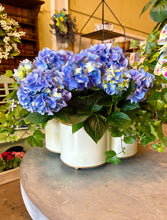 $275 Living Arrangement Flower Basket with Bow